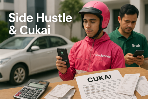 Read more about the article Wajibkah Grab, Foodpanda & Part-Time Declare Cukai?